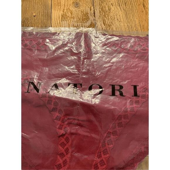 Natori XXL NWT dark cherry bliss hip hugger - Picture 4 of 6